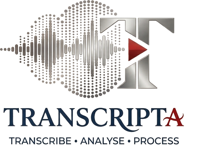 Transcripta Bio Logo Transcripta | Veilige AI Transcriptie & Notulen (AVG-Compliant)
